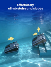 Load image into Gallery viewer, (2026 Upgrade) Cordless Robotic Pool Cleaner, Pool Vacuum for Inground Pools, Wall and Waterline Cleaning, Powerful Suction and Replaceable Battery, 180 min Battery Life for Pool Up to 2150 Sq.ft