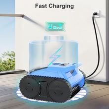 Load image into Gallery viewer, Cordless Robotic Pool Cleaner, Pool Vacuum for Inground Pools, (2026 Upgrade) Automatic Pool Vacuum with Wall Climbing & Waterline Scrubbing, Cleaning Up to 2100 Sq.ft, 180 Min