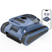 Load image into Gallery viewer, (2026 Upgrade) Cordless Robotic Pool Cleaner, Pool Vacuum for Inground Pools, Wall and Waterline Cleaning, Powerful Suction and Replaceable Battery, 180 min Battery Life for Pool Up to 2150 Sq.ft