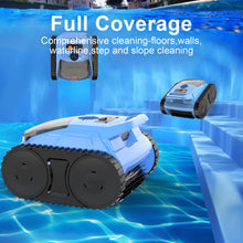 Load image into Gallery viewer, Cordless Robotic Pool Cleaner, Pool Vacuum for Inground Pools, (2026 Upgrade) Automatic Pool Vacuum with Wall Climbing &amp; Waterline Scrubbing, Cleaning Up to 2100 Sq.ft, 180 Min
