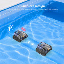 Load image into Gallery viewer, Cordless Pool Vacuum for Inground Pools, SAT25 Robotic Pool Cleaner for Above Pools with Floor/Wall Climbing/Waterline Cleaning, &nbsp;180 Min Runtime, Pools up to 2100 Sq.Ft
