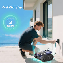Load image into Gallery viewer, Cordless Pool Vacuum for Inground Pools, SAT25 Robotic Pool Cleaner for Above Pools with Floor/Wall Climbing/Waterline Cleaning, &nbsp;180 Min Runtime, Pools up to 2100 Sq.Ft
