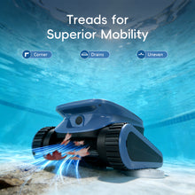 Load image into Gallery viewer, (2026 New) 240-Min Cordless Robotic Pool Cleaner, Wall-Climbing, 2 Brushes&amp;Motors, Enhanced Waterline Care, Smart Wavepath Navigation, Pool Robot for Inground Pools up to 3,230 Sq.ft

