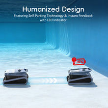Load image into Gallery viewer, (2026 New) 240-Min Cordless Robotic Pool Cleaner, Wall-Climbing, 2 Brushes&amp;Motors, Enhanced Waterline Care, Smart Wavepath Navigation, Pool Robot for Inground Pools up to 3,230 Sq.ft
